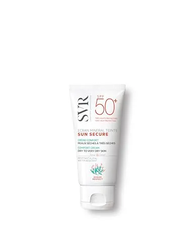 Mineral Sunscreen SPF50+ für trockene Haut 60g - 60 g hochwertige Sonnencreme für trockene Haut, wasserfest und mit sehr hohem Lichtschutzfaktor SPF 50+. Ideal für den täglichen Schutz im Freien.