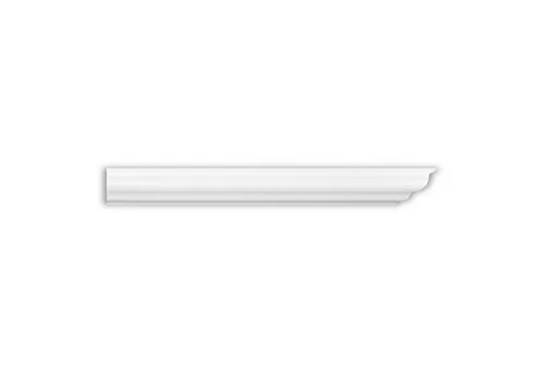 Homestar Zierleiste I 40 (40 mm), Länge 2 m, einfache Montage durch Ankleben mit HOMESTAR® SX100, Polystyrol, mit allen lösemittelfreien Dispersionsfarben farbig überstreichbar