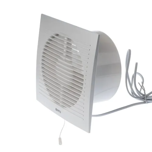 Wand Sauglüfter 150mm Mit Zugschalter Und Kabel Toilette Ventilator