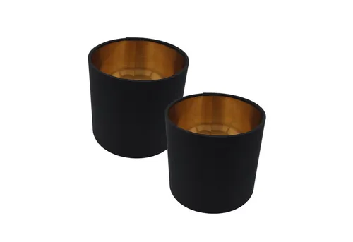 Lichthandel Hoch Lampenschirm Stehlampe Hängelampe Ø12cm in schwarz von Lichthandel Hoch