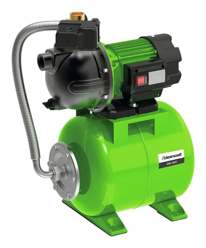 Cleancraft Hauswasserwerk DWS 1005C - Effiziente Wasserversorgung - Kompakte selbstansaugende Pumpe für Garten und Haushalt. Mit 19 l Wasserbehälter und Druckschalter für automatischen Betrieb. Ideal für effiziente Wassernutzung.
