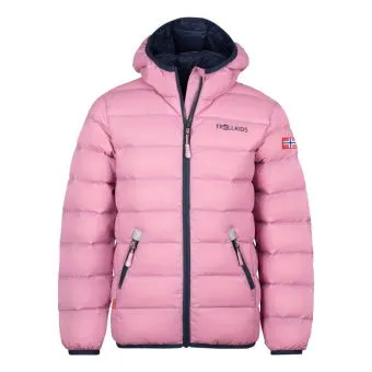 Trollkids Kids Dovrefjell Jacket mauve/navy - Größe 152 Kinder 118