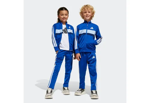 adidas Sportswear Trainingsanzug LK 3S TIB TS (2-tlg) - Trainingsanzug in Royal Blue für sportliche Aktivitäten, aus 100% Polyester, maschinenwaschbar und ideal für junge Sportler.