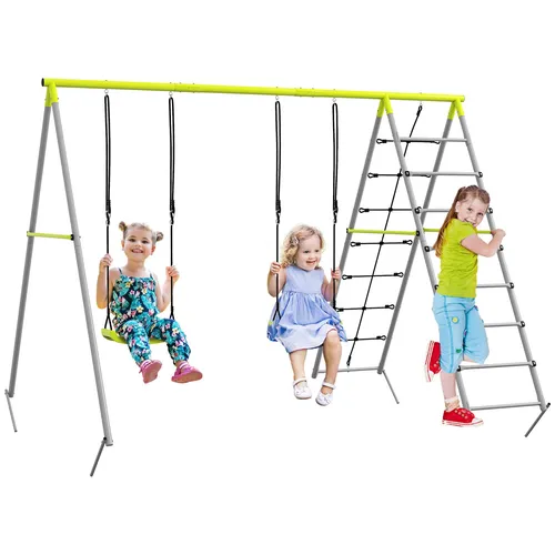 Outsunny Einzelschaukel Kinderschaukel-Set
