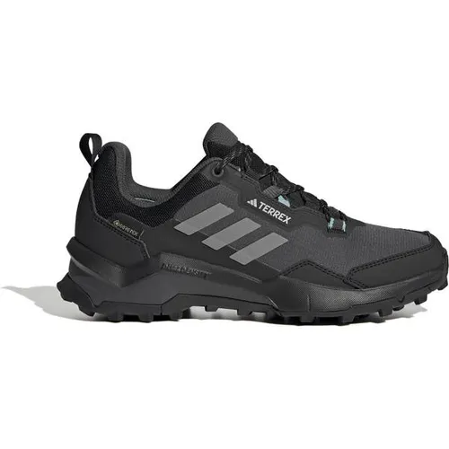 Adidas TERREX AX4 GORE-TEX Wanderschuh - schwarz - Wasserdichte Wanderschuhe mit GORE-TEX Membran für optimalen Halt und Stabilität, ideal für jedes Outdoor-Abenteuer.