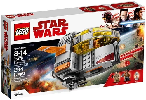 LEGO® Star WarsTM Resistance Transport PodTM 75176 - Bunt - LEGO Star Wars Modell, detailreich mit Cockpit, abnehmbaren Platten und zwei Minifiguren. Ideal für spannende Szenen aus Episode VIII!