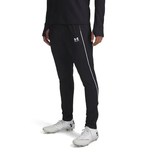 Under Armour Herren Ua M Challenger PNT Trainingshose, Schwarz/Weiß, M EU - Trainingshose für Herren, atmungsaktiv und ideal für intensives Training oder Freizeitaktivitäten.