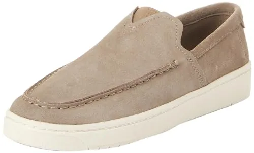 Toms Herren Trvl Lite Loafer - Flacher Slipper aus Wildleder, Dune Suede, Größe 44 EU - Eleganter Wildleder-Loafer mit anpassbarer Einlegesohle für optimalen Komfort. Ideal für Alltag und besondere Anlässe, leicht und stylisch dank TOMS TRVL Lite-Technologie.