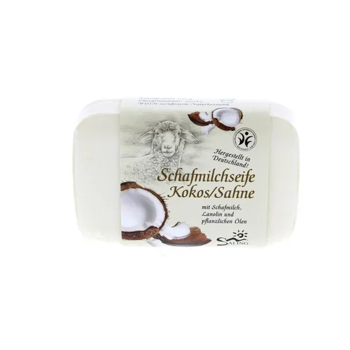 Saling Schafmilchseife Kokos Sahne   100 g