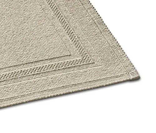 RHOMTUFT Badematte Gala Stone 50x70 cm - Badematte im puristischen Design aus hochwertiger, pflegeleichter Baumwolle, ideal für ein stilvolles Bad.