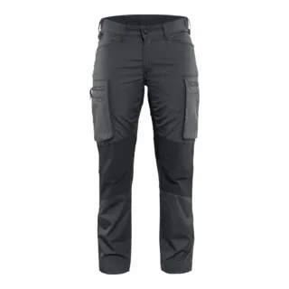 Blaklader 71591845 Damen-Diensthose Stretch - Arbeitshosen aus leichtem, schnelltrocknendem Material mit Stretcheinsätzen für optimale Bewegungsfreiheit, ideal für drinnen und draußen.