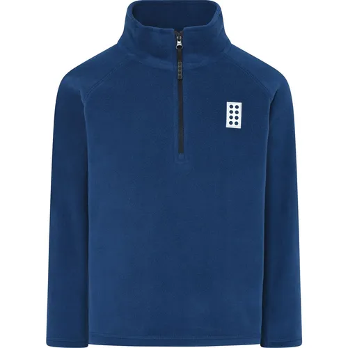 LEGO kidswear LWSINCLAIR 702 Pullover - Dunkelblau - Ski Mid Layer und Fleecejacken für Kinder & Jugendlichen, ideal für aktive Kids mit reflektierendem Emblem für bessere Sichtbarkeit und tollen Komfort.