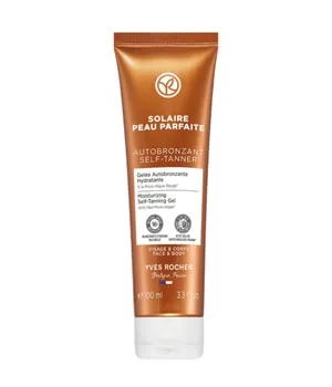 Yves Rocher Selbstbräunungs-Gel 100 ml - Selbstbräuner für alle Hauttypen, spendet intensive Feuchtigkeit und sorgt für eine streifenfreie, natürliche Bräune mit einem unwiderstehlichen Sommerduft.