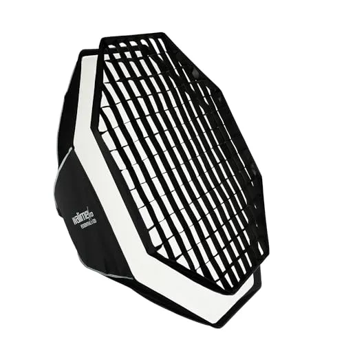 Walimex pro Essential Softbox Octagon 120cm - drehbar für flexibles Licht - Softbox für professionelle Fotografie, 120cm Durchmesser, drehbar für optimale Lichtführung und kreative Aufnahmen.