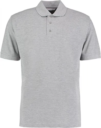 Kustom Kit KK403 | Herren Klassic Polo Shirt Superwash 60° / - Farbe: Heather Grey - Größe: XL