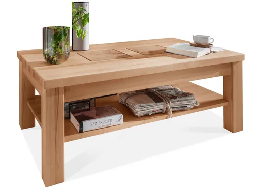 Couchtisch PASSERO 118x70 cm aus Kernbuche Massivholz von Möbel-Eins