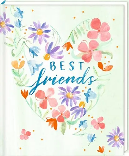 Freundebuch – Best friends: Handlettering