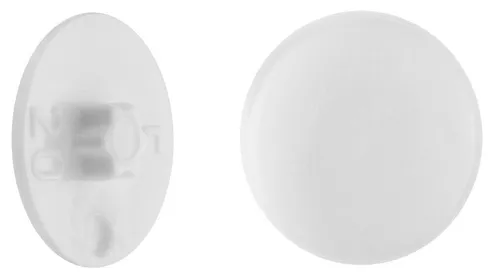 Connex Abdeckkappen Ø 12 mm für TX 20 Schrauben weiß - 50 Stk.