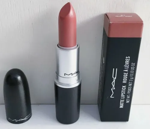 Lippenstift MAC Matte Nr. 617 velvet teddy, leicht Pfirsichfarben, 3,0g NEU.
