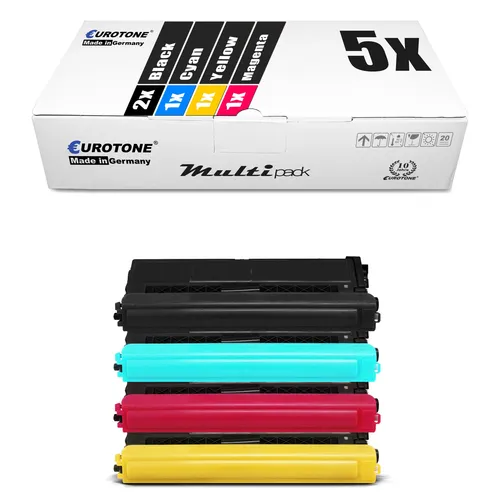 5x Toner für Brother HL 4140 4150 4570 CDWT CDW CN CDN TN-325 CMYK