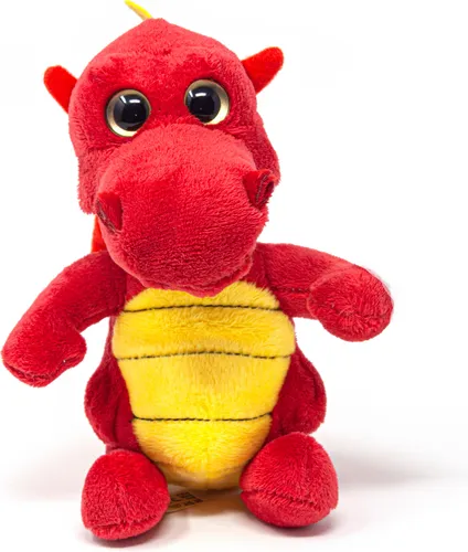 Cornelissen - Kuscheltier - Drache rot - 18 cm