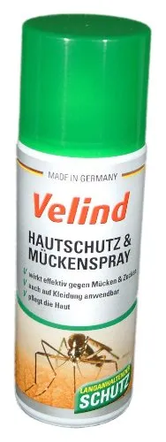 Velind Mückenspray Hautschutz, gegen Mücken und Zecken, Spray, 200ml