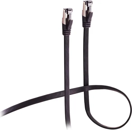 Flexline FL31-43025, 1 m, Cat8.1, U/FTP (STP), RJ-45, RJ-45, Schwarz