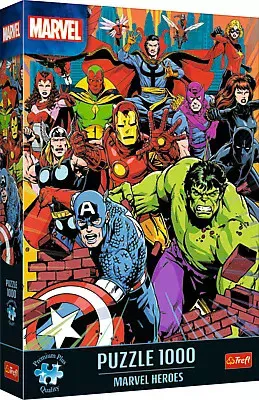 Puzzle 1000 elementów. Premium Plus. Marvel Heroes Trefl 5900511108811