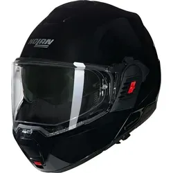 Nolan N120-1 Classico Modularhelm - Schwarz - XXL - Motorradhelm mit innovativer Flip-Back-Technologie für einfache Umwandlung zwischen offen und geschlossen. Bietet Komfort, Sicherheit und Integration mit N-Com Kommunikationssystem.