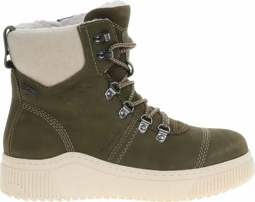 Tamaris Comfort Schnürstiefel Grün