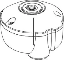 Rahmenklemmknopf für Justclick und Foldclick