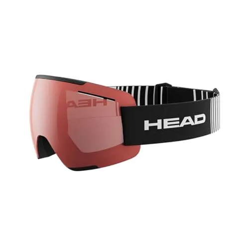 HEAD F-LYT Skibrille Dunkelrot/Schwarz