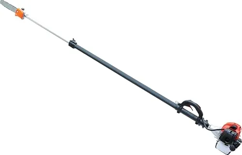 Benzin Hochentaster Astsäge Teleskop Motorsäge 30cm - 1,3 PS - Kettensäge mit 1,3 PS und 4m Reichweite: Ideal für sicheres Schneiden hoher Äste ohne Leiter, leicht und komfortabel für lange Gartenarbeiten.