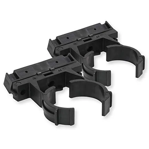 Rohrschellen Schwarz von Paradies Pool