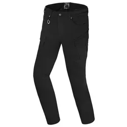 Bogotto Yagal Cargo Motorrad Textilhose, schwarz, Größe 32 für Männer