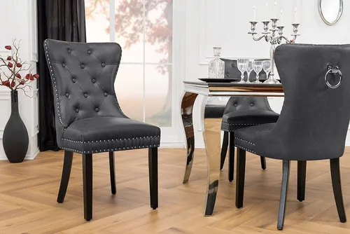 Küchen- und Esszimmerstühle Schwarz von Riess-Ambiente