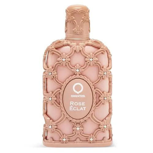 Orientica Luxury Collection Rose Eclat Eau de Parfum 80 ml | Langanhaltendes arabisches Parfüm für Damen und Herren