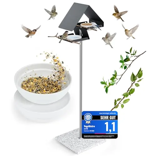 Vogelhäuschen Grau von sortiQ