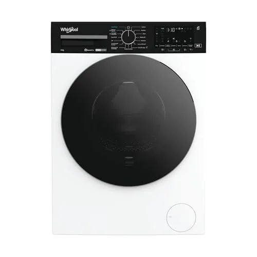 Whirlpool WPM 97W ADS IT – Waschmaschine 9 kg, Frontlader, freie Installation, 1400 U/min, Klasse A-10%, 6. Sensor, HomeWhiz, AutoDose, Dampf, 60 x 58 x 84,5 cm