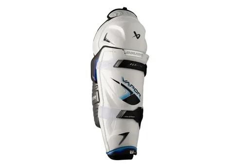 Bauer Eishockey Schienbeinschoner Vapor FLYLITE Senior 15 Zoll - Hochwertiger Schienbeinschoner für optimalen Beinschutz beim Hockey. Mit 15 Zoll bietet er eine perfekte Passform und Beweglichkeit für Spieler aller Leistungsstufen.