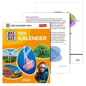 WAS IST WAS Der Kalender Tagesabreißkalender 2026 von Harenberg