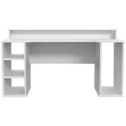 Mid.you Computertisch in Weiß in weiß von Forte