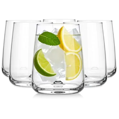 Glasmark Krosno 1992 Trinkgläser Gläser für Wasser, Säfte und Drinks