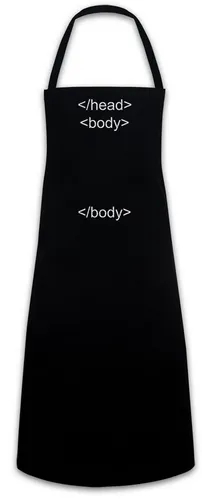 Urban Backwoods Kochschürze Head Body Body Grillschürze Informatiker Programmierer PC Informatik
