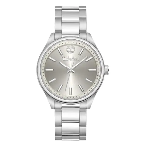 Timberland Damen Analog Quarz Uhr mit Edelstahl Armband TDWLG0030101