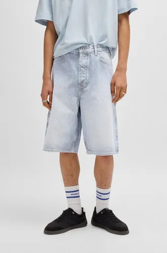 HUGO Blue Shorts Aman mit kontrastfarbenen Details
