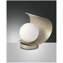 Fabas Luce Adria Tischleuchte LED 1x6W in gold von Fabas Luce