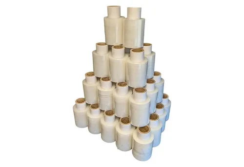 Freiziel Schutzfolie 40 x Mini Stretchfolie 10 cm Rollen 23 my