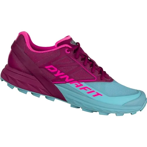 Dynafit Alpine Damen Traillaufschuhe - Pink/Rosa - Größe 6 - Laufschuhe für Damen mit hervorragender Dämpfung und Grip, ideal für Trailrunning und Abenteuer in der Natur.