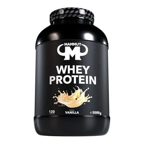 MM Whey Protein Vanilla Pulver 3000 g - Arzneimittel für Fitness und Muskelaufbau - hochwertiges Whey Protein in köstlichem Vanillegeschmack, ideal für die Unterstützung deiner Fitnessziele.